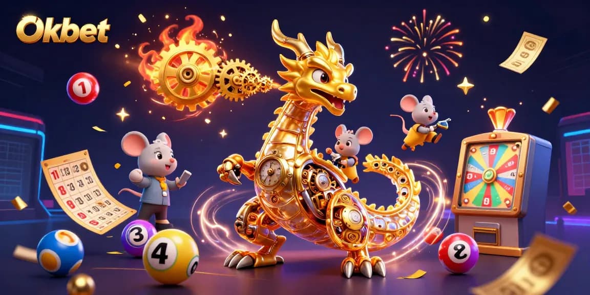 Experience thrilling gaming adventures with Oxbet, featuring a dynamic scene of a golden dragon and vibrant gaming elements.