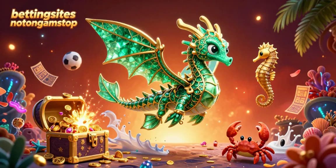 Betting on football with bettingsitesnotongamstop showcases vibrant 3D casino elements.