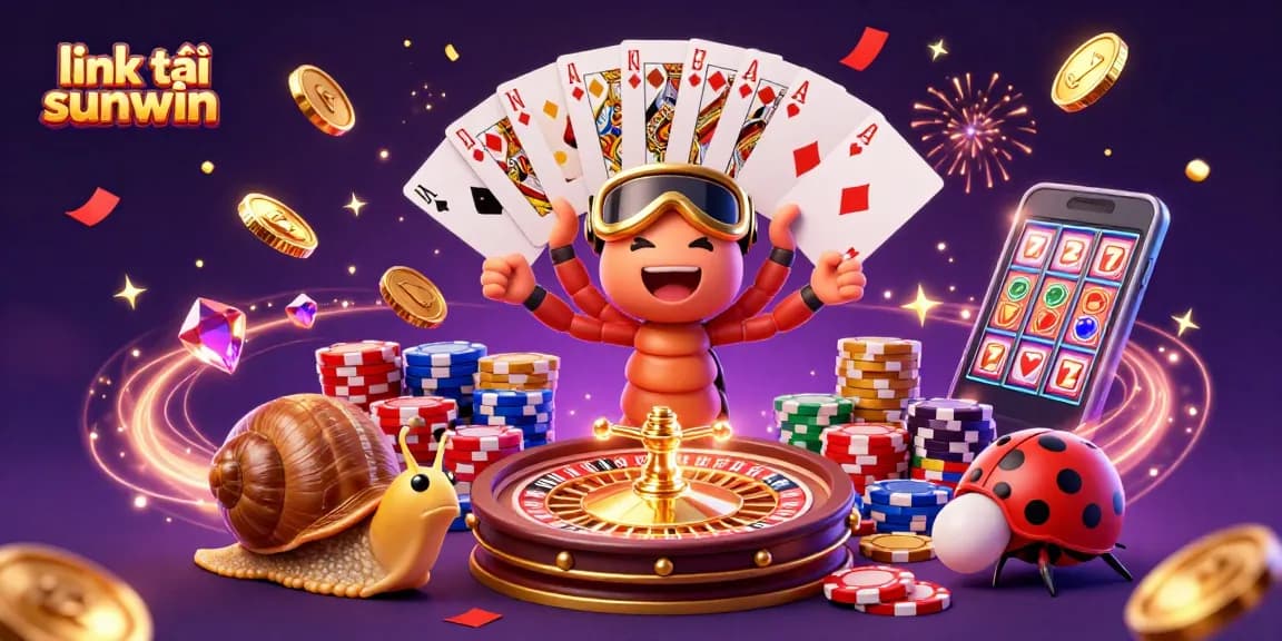 Experience thrilling action with link tải sunwin in this vibrant casino scene full of excitement.