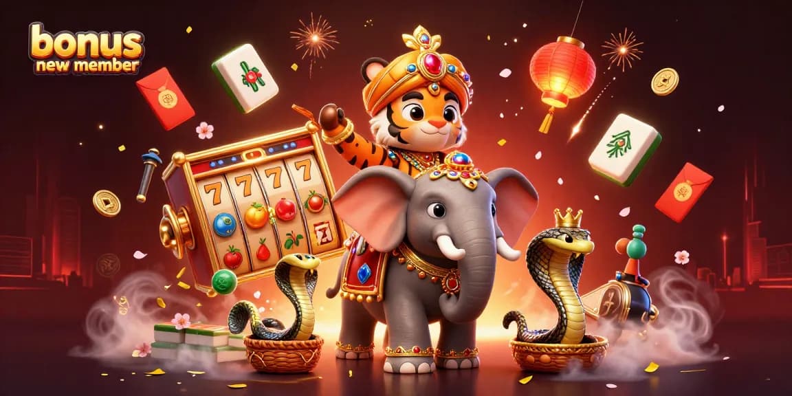 Engage with the exciting bonus new member offers at the casino featuring vibrant gaming elements.
