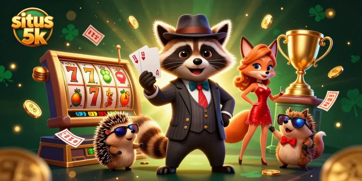 Spin to win at situs 5k with dynamic slot reels and a lucky royal flush hand!