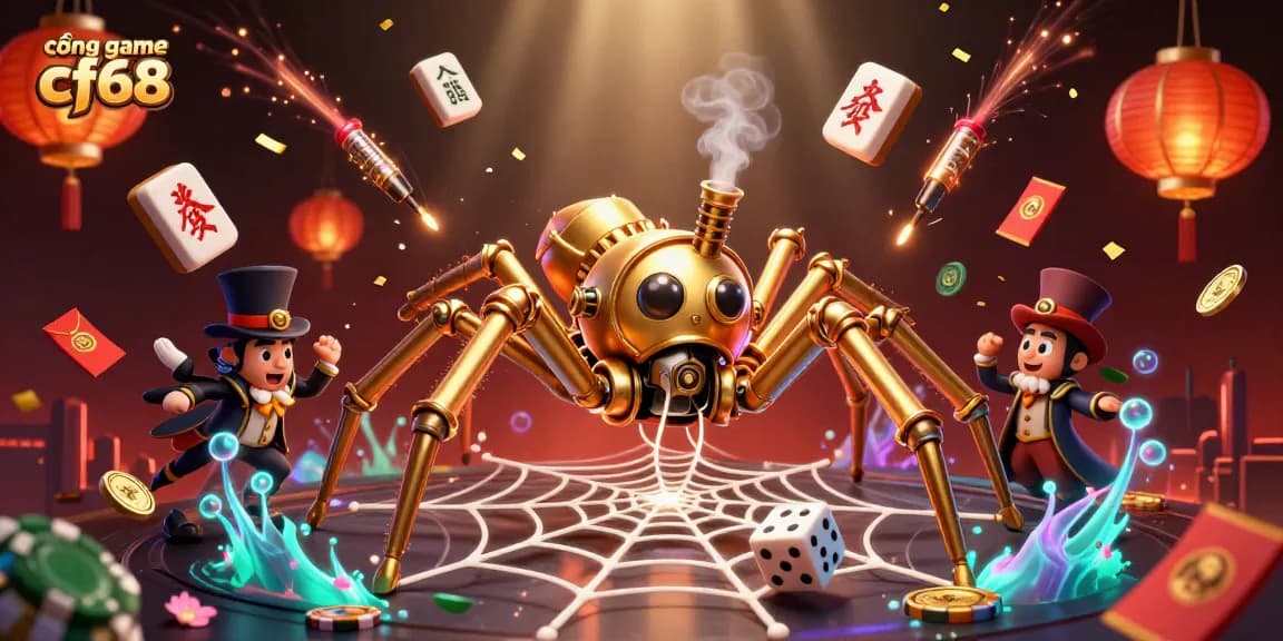 Experience the thrill of cổng game cf68 with stunning steampunk visuals and dynamic gaming elements.