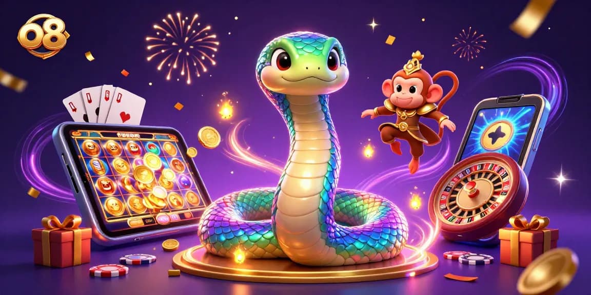 Experience the thrill of o8 casino games with vibrant visuals and immersive characters.