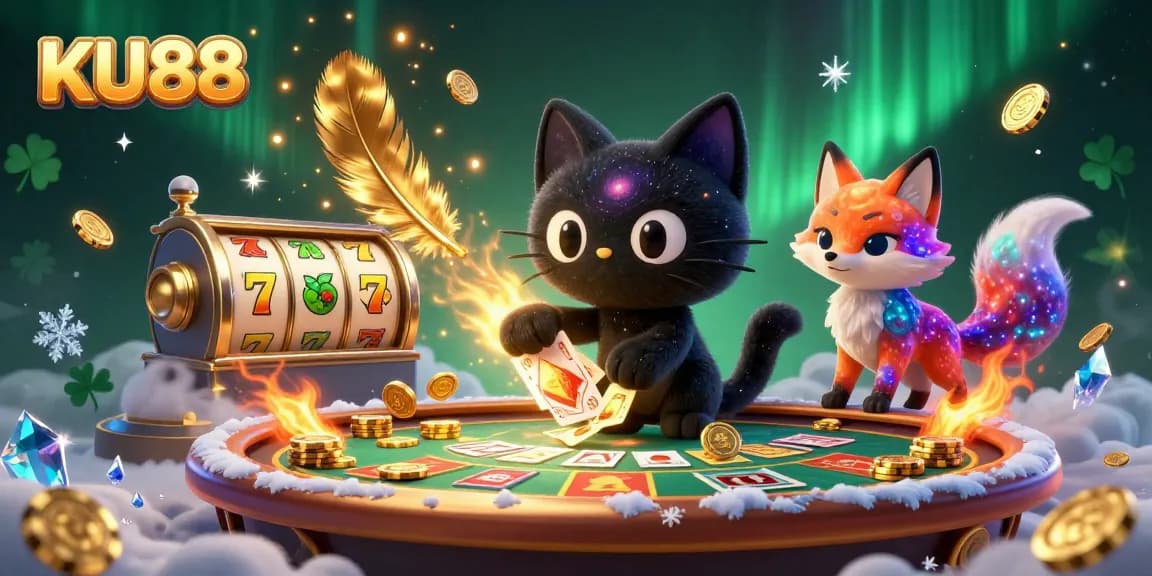 Engage with KU88 at a cosmic casino table overflowing with vibrant slots and dynamic betting fun.