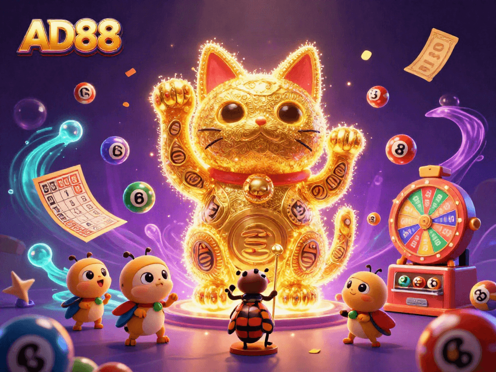 Experience the AD88 world with legendary symbols and vibrant visuals for thrilling gaming