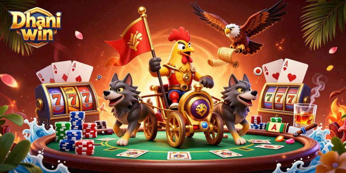 Experience thrilling gameplay on Dhani win with stunning visuals of wild games and characters.