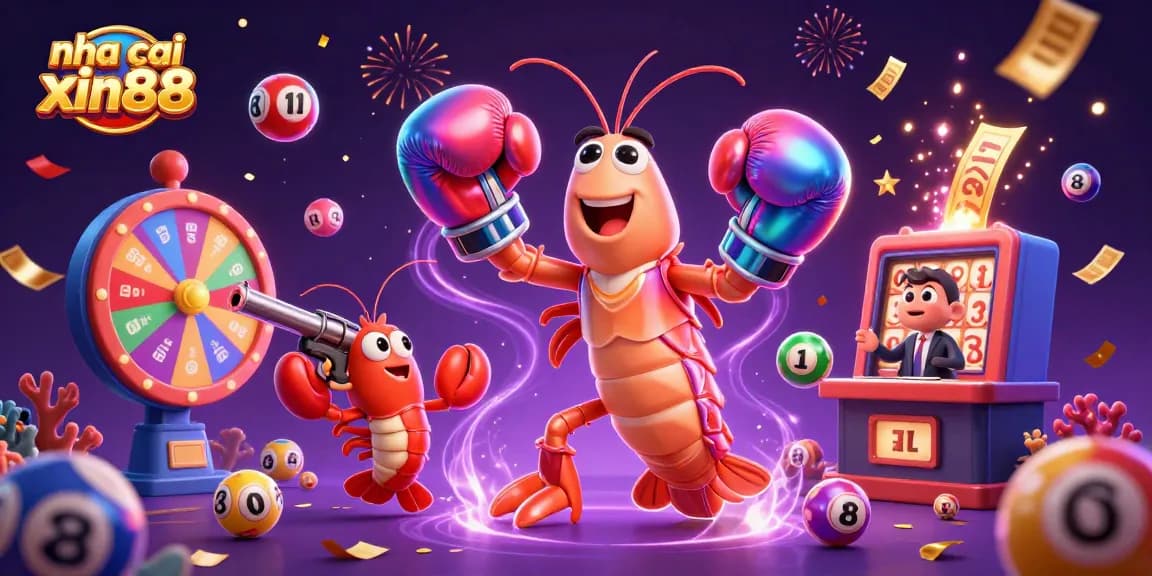 Bet on exciting games at nha cai xin88, featuring vibrant lottery elements and colorful visuals.
