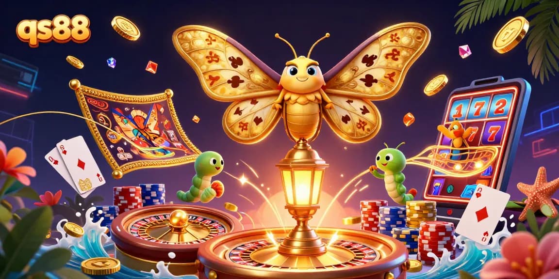 Experience the thrilling gameplay of qs88 with vibrant 3D casino-themed elements.