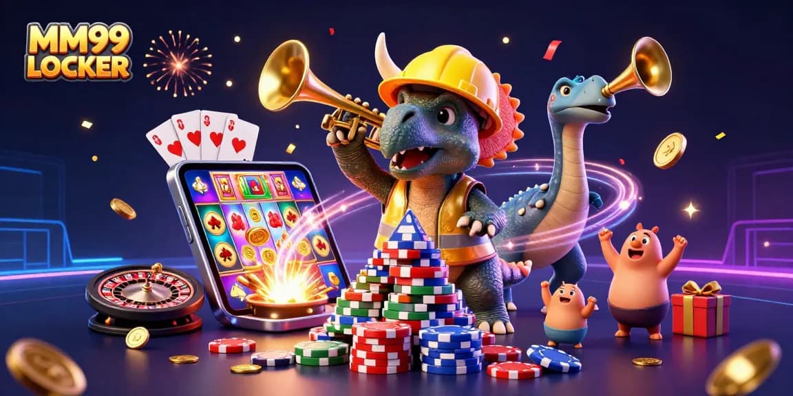 Engage with MM99 LOCKER's vibrant digital gaming world through exciting slot games, jackpots, and poker excitement!