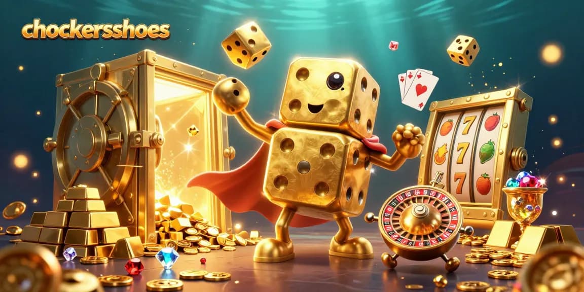 Engage in thrilling gameplay at chockersshoes with an ultra-detailed 3D casino scene.