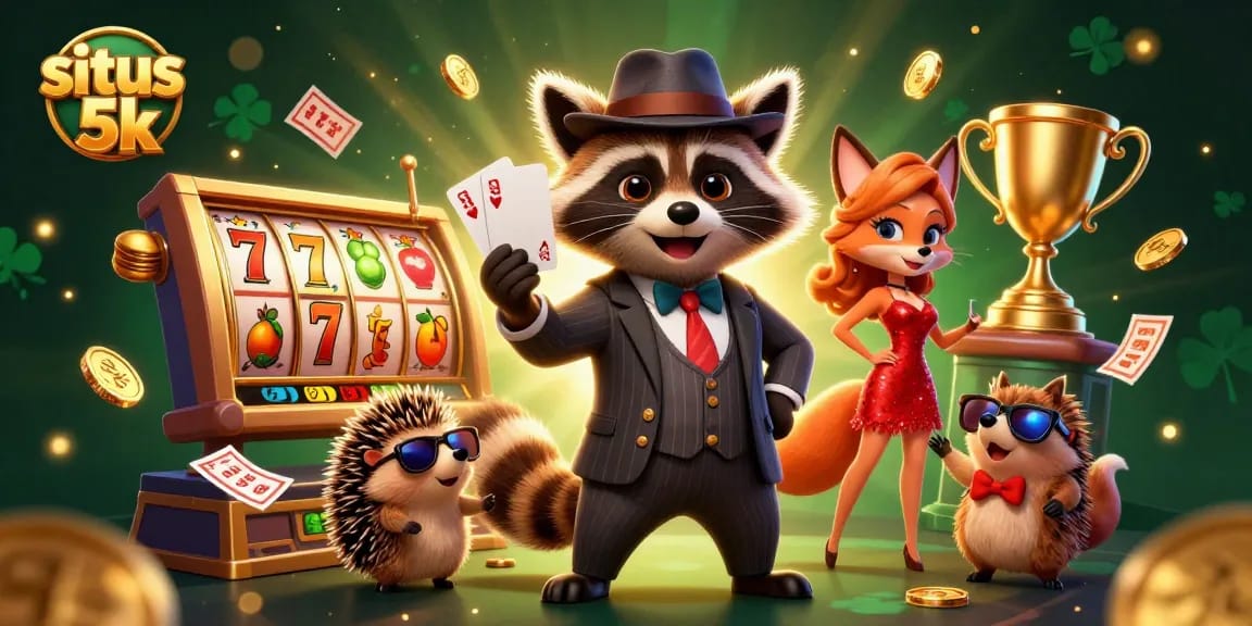 Spin to win at situs 5k with dynamic slot reels and a lucky royal flush hand!