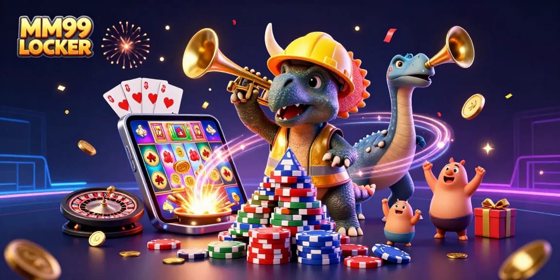 Engage with MM99 LOCKER's vibrant digital gaming world through exciting slot games, jackpots, and poker excitement!