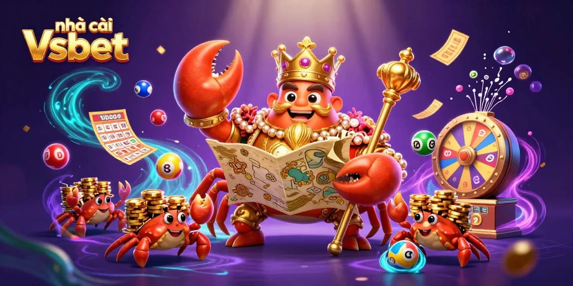 Engage with games at nhà cái Vsbet's vibrant online casino, featuring epic prizes and colorful lottery moments.