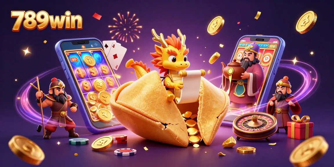 Engage with the vibrant world of 789win as a wise dragon unveils fortunes amidst dynamic casino elements.