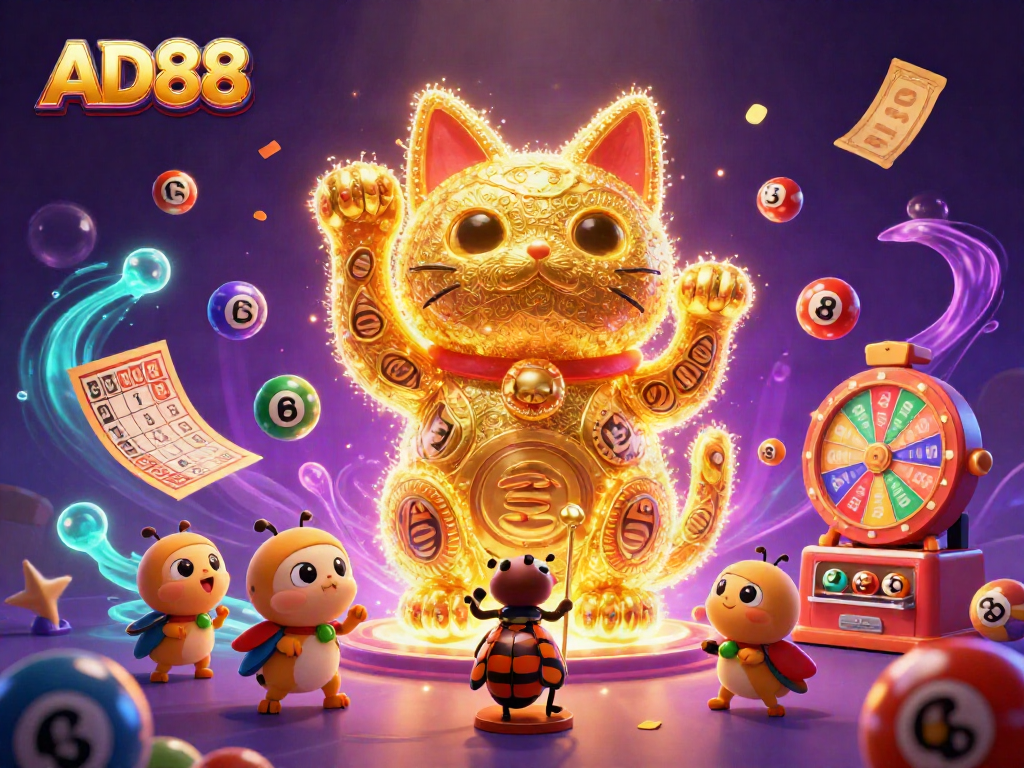 Experience the AD88 world with legendary symbols and vibrant visuals for thrilling gaming