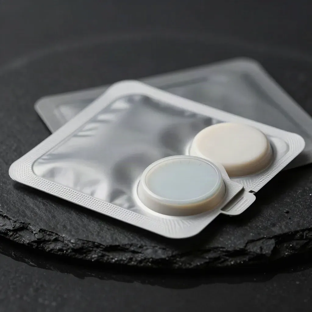 Graphite PPC care bundle with tabs and timer disc on black slate in dramatic light
