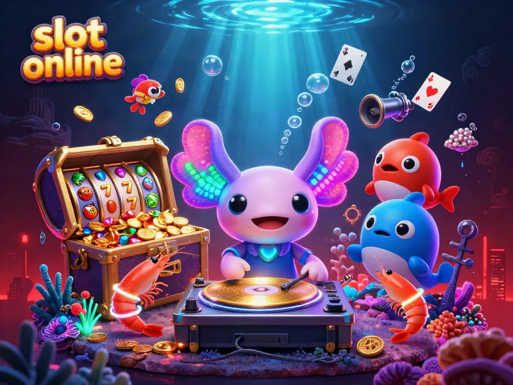 Engaging slot online experience featuring vibrant characters and dynamic casino elements.