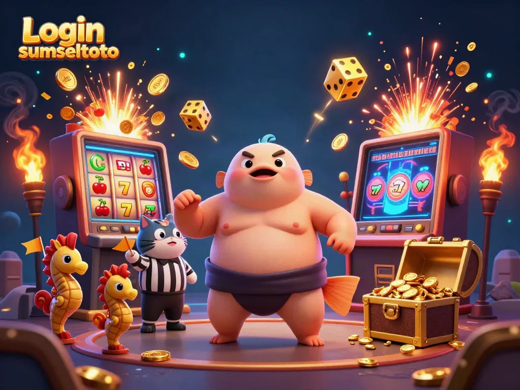 Experience exciting gameplay with Login sumseltoto in a vibrant underwater casino world!